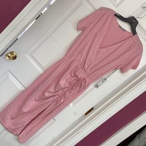 🆕NWT pink cotton summer dress size XS
